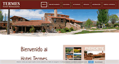 Desktop Screenshot of hoteltermes.com